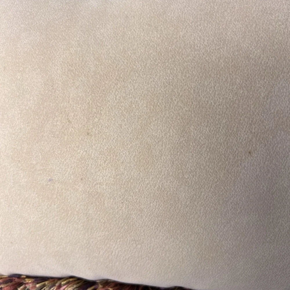 VTG Wool needlepoint Embroidery pillow West Highland White Terrier Dog 15x11